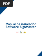 Manual de Instalacion Singmaster