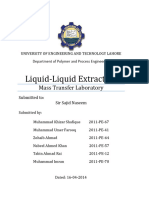 Liquid Liquid Extraction