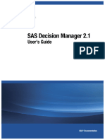 SAS Decision Manager 2.1 User's Guide