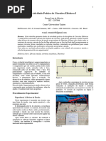 Relatório Atividade Prática de Circuítos Elétricos I