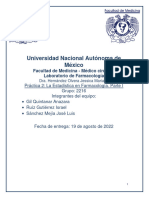 La Estadistica en Farmacologia. Parte I