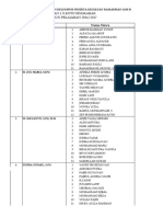 Daftar Kegiatan Ramadhan