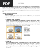 Unit 6, Weathering, Erosion, and Deposition