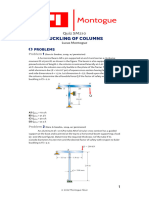 Buckling of Columns Solved Problems