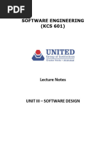 Software Engineering Unit-3 - 1