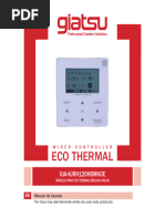 Giatsu Manual de Usuario Ecothermal Espanol