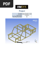 Analysis of Car Frame