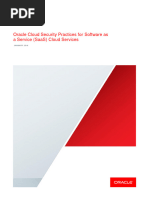 Oracle Cloud SaaS Security Practices