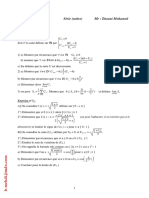 Série D'exercices Math - Suites - 3ème Math MR Zitouni Mohamed