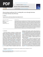 Characterizing Transformer HV-LV Winding FRA Curves Through Derivation of Transfer Functions From FRA Data