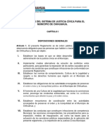 Reglamento Del Sistema de Justicia Cívica para El Municipio de Chihuahua