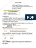 Unit 7 2 Hypothesis Testing and Test of Differences