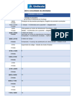 Relatório Consolidado de Atividades B