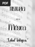 HISTORIA de La Música