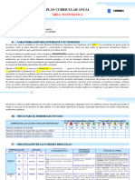 Programación Anual - Mate - 5°