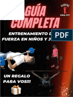 Guia Completa Sobre Entrenamiento de Fuerza en Niños y Jovenes