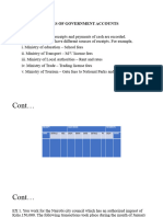 Types of Government Accounts Cash Book