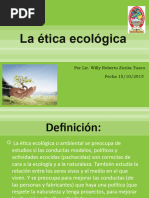 Ética Ecológica