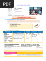 D1 A2 SESION PS. El Antes y Ahora de Mi Aula.