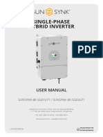 Sunsynk 8kw Hybrid Inverter Manual