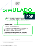 Simulado Ciclo 1 - 2 Dia Enem