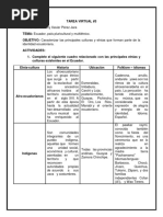 TAREA VIRTUAL 3 Realidad