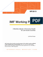 A Monthly Indicator of Economic Growth For Low Income Countries