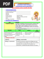 SESION RELIGION - 2DO Me Reconozco Como Creación de Dios