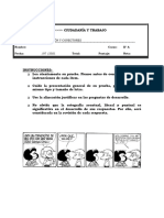 Evaluación Argumentación y Conectores