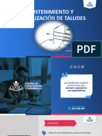 Sostenimiento y Estabilizacion de Taludes - Curso Estabilidad de Taludes