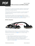 What Is The Difference Between Serial RS485 and RS232