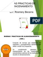 Buenas Practicas de Almacenamiento