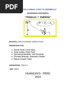 Informe Trabajo y Energía