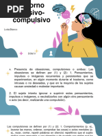 Trastorno Obsesivo-Compulsivo: DSM V