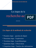 Methodologie Recherche Action