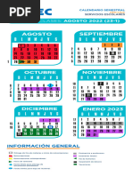 Calendario Escolar Medicina