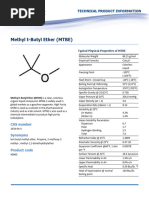 Mtbe TDS