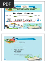 Bridge Course Grade 6