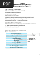 F23 - MRKT2002 - Final Exam Revisions Questions