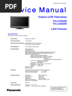 Panasonic Tx-L37d25e Tx-L32d25e Chassis La02