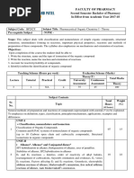 BP202T - Pharmaceutical Organic Chemistry I - Theory