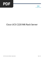 Cisco UCS C220 M6 - Datasheet