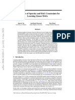 Gradient-Based Optimization of Dag-Penalized Likelihood For Learning Linear Dag Models (GOLEM)