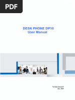 Unify - IP - Phones - Desk Phone DP10 - User - Manual - V4 - 6 - 13