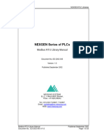 Modbus RTU Library Manual