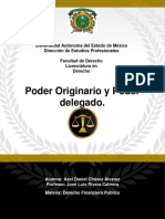 Tarea No. 4 Poder Tributario Originario y Delegado