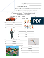 Les Adjectifs Qualificatifs