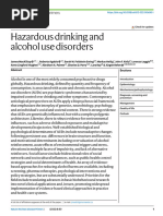 Hazardous Drinking and Alcohol Use Disorders: Disease Primers