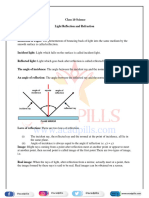 Chapter 9 - Light - Reflection and Refraction