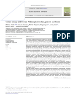 Climate Change and Tropical Andean Glaciers Past, Present and Future. Vuille Et Al